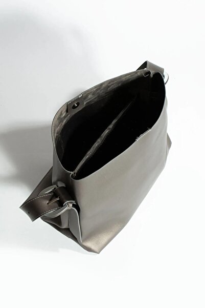 Çanta Trend Всередині замшева м'яка шкіра на застібці та блискавці з внутрішнім відділенням Велика сумка для покупок