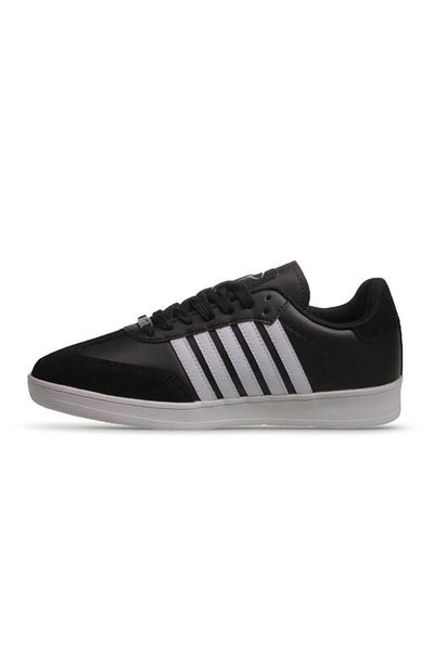 M.P. Mp 242-1558 Μαύρο Λευκό Unisex Lace-Up Αθλητικά Παπούτσια