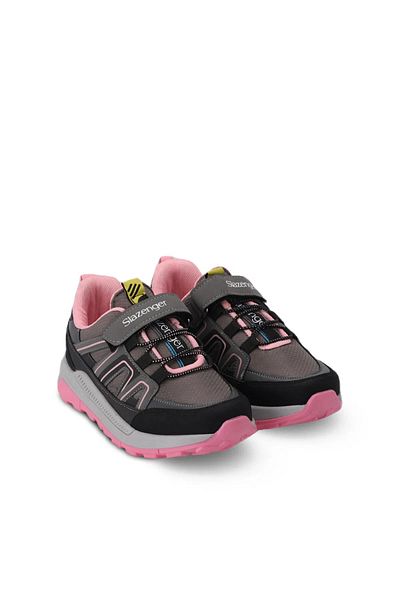 Slazenger Fată Iarnă Impermeabil Ortopedie Anti-alunecare Talpă termică Căptușeală caldă Pantofi sport casual din piele roz