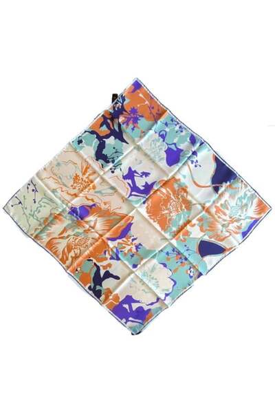 Silk Home Tivil Pure Silk 11406-999 Galben cu model mixt