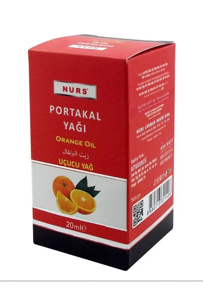 Lokman Pure Natural Cold Press - Orange Oil 20 ml Potable Cold Press