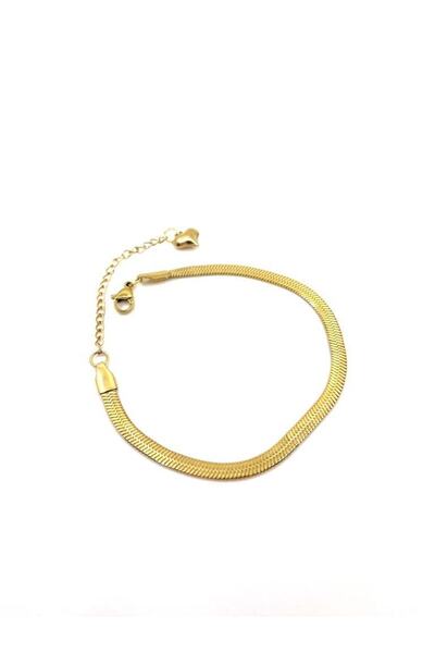 staınless steel Italian Flat Steel Bracelet