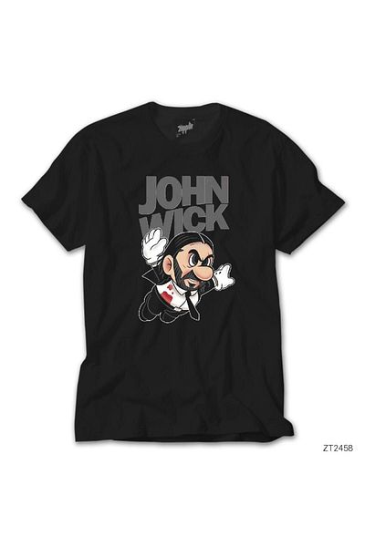 Z zepplin John Wick Fly Black T-Shirt