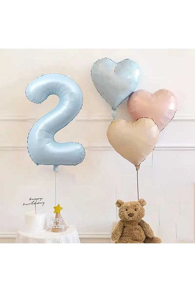 DÜVENCİ TİCARET Love Balloon Set - for Birthday and Party Decorations