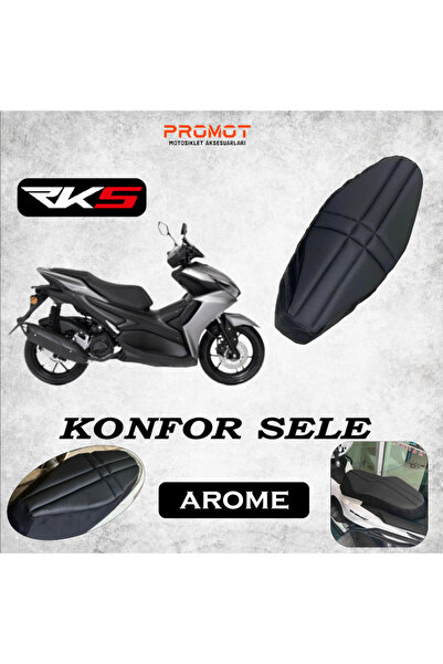 Genel Markalar RKS Arome Scooter Konfor Sele Koltuk Kılıfı Hava Destekli KALI...
