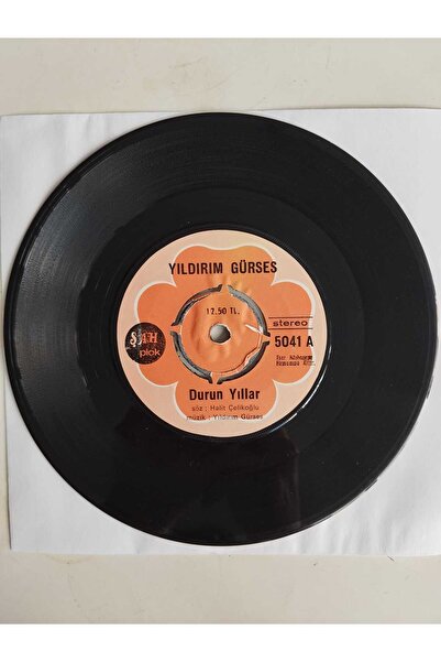 Yıldırım Gürses - Durun Yıllar / Hırçın Kız - 1973 Türkiye Basım