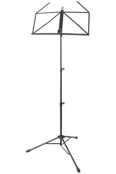 VALENCIA Ms70 Music Stand, Black, 1.5kg (with Top Holder) Case Music Stand with Black Case: 1.5 kg