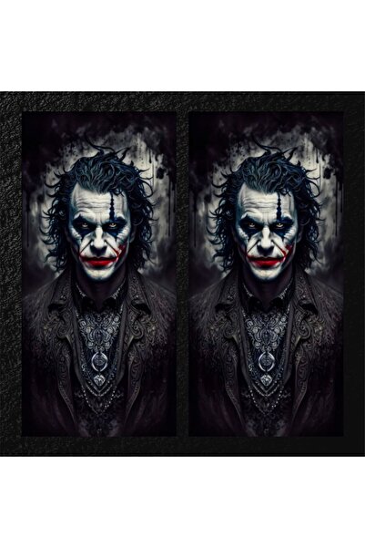 Hobi Butik ARAÇ KAPI DİREĞİ KAPLAMA FOLYOSU - UV BASKILI - 2'Lİ SET - 50X24 CM