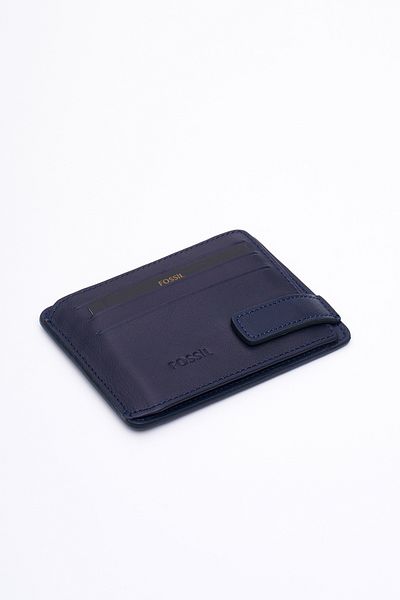 Fossil Men's Card Holder Wallet 8001 - Genuine Real Leather