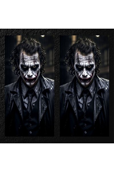 HMNL ARAÇ KAPI DİREĞİ KAPLAMA FOLYOSU - UV BASKILI - 2'Lİ SET - 50X24 CM