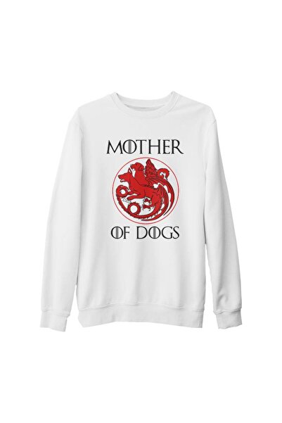 Lord T-Shirt Mother Of Dogs White Thick Sweatshirt