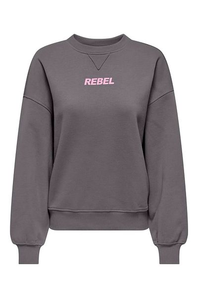 ONLY Onlsofia L/S Word O-Neck Women's Sweatshirt