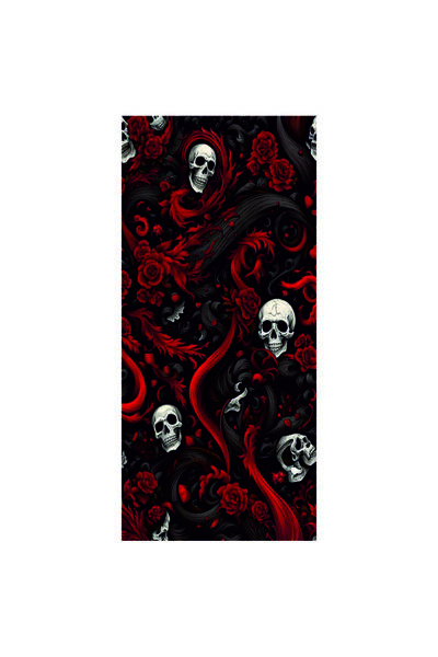 HMNL Araba Kapı Direk Kaplama Folyosu Sağ ve Sol 2adet Kurukafa