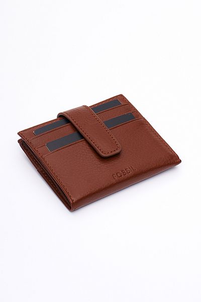 Fossil Men's Card Holder Wallet 8007 - Genuine Real Leather