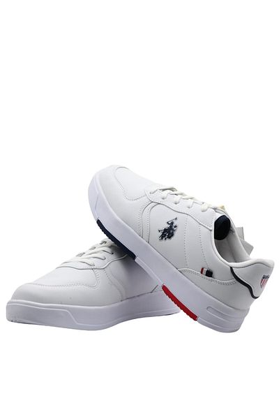 U.S. Polo Assn. ΒΑΣΗ. Ανδρικά παπούτσια Casual Polo White - 4W,ANDREI 4PR
