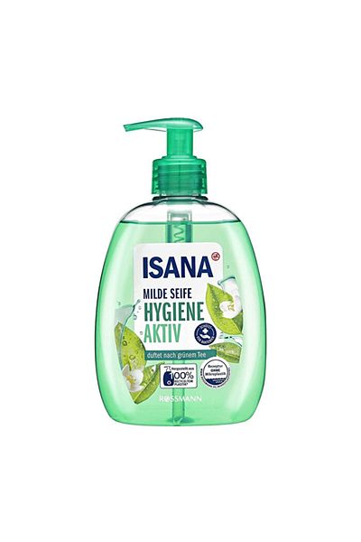 ISANA صابون سائل - شاي أخضر صحي نشط - 500 مل
