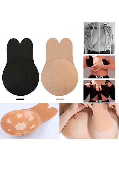 C&City Bruststraffung-Nippel, der Push-Up-Silikon-BH-Haut versteckt
