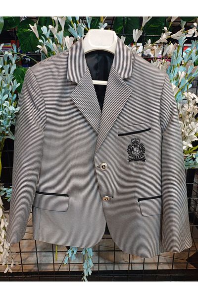 Terry Scratch Blazer Single Jacket