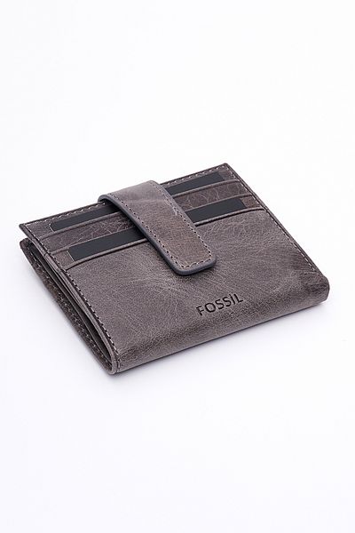 Fossil Men's Card Holder Wallet 8007 - Genuine Real Leather