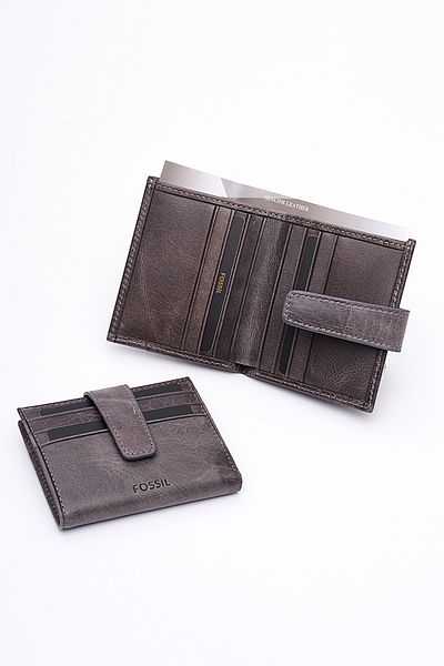 Fossil Men's Card Holder Wallet 8007 - Genuine Real Leather