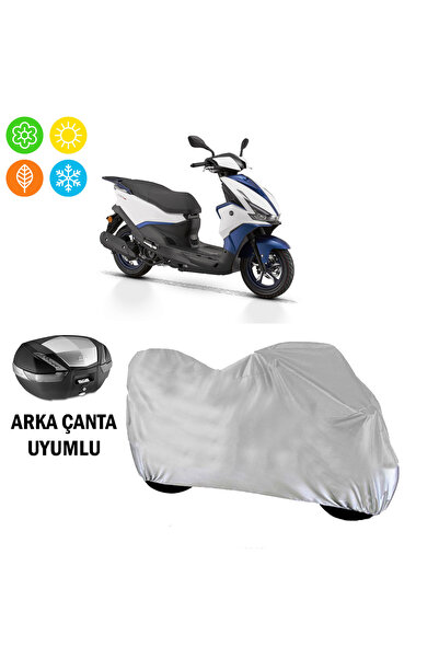 RKS DES125 Branda Motosiklet Brandası Arka Çanta Uyumlu