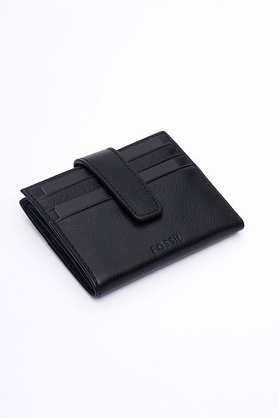 Fossil Men's Card Holder Wallet 8007 - Genuine Real Leather