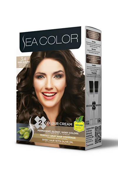 Sea Color 2 Li Set Boya 3.4 Koyu Kestane