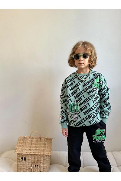 YİGİT BUTİK Character Printed Boy Suit