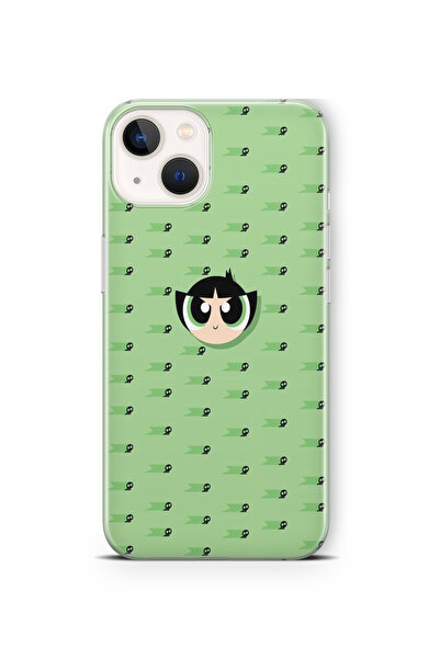 Space Star iPhone 14 Plus Uyumlu Buttercup Tasarım Baskılı Şeffaf Kılıf