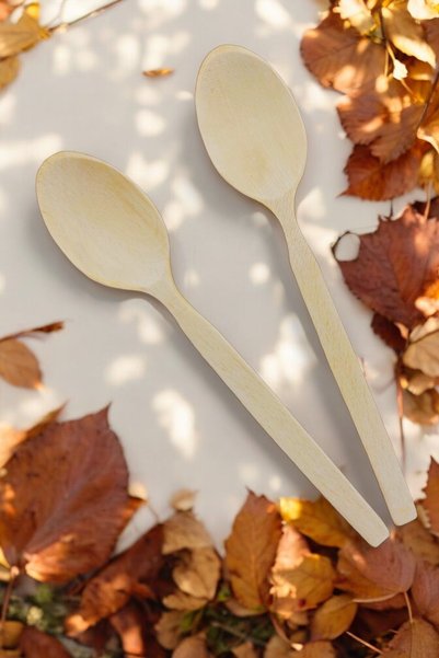 küche&haus Wooden Tablespoon Set of 2