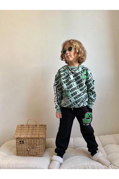 YİGİT BUTİK Character Printed Boy Suit