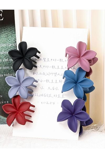 monalisatoka Set de 6 nuanțe pastel mari de 9 cm Lotus pentru femei