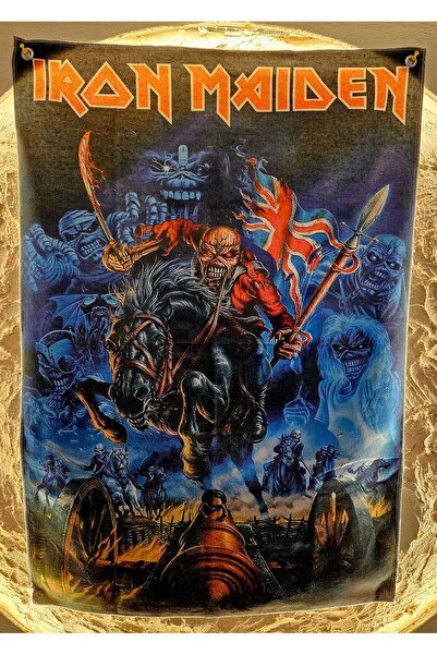 DÜKKAN DESİGN Iron Maiden Duvar Örtüsü