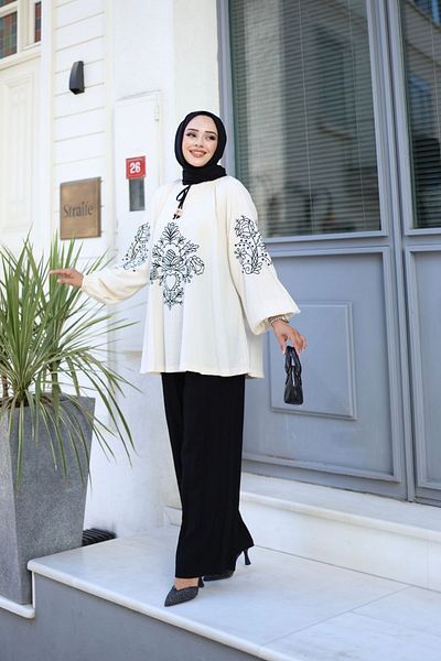 Wovi Moda Σετ Hijab - Γυναικεία