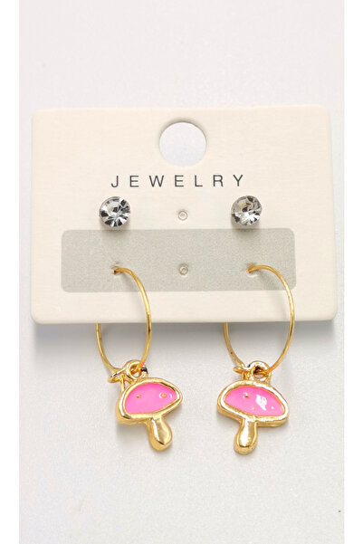 Monalisa Home أقراط فاخرة بأشكال ملونة