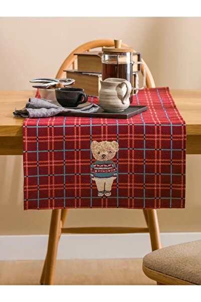 LC Waikiki Karışık Baskılı Ayıcık Teddy Baskılı Runner 45x120 Cm