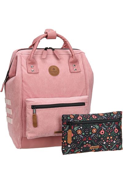 Cabaia Rucksack Adventurer aus recyceltem Samt, Medium