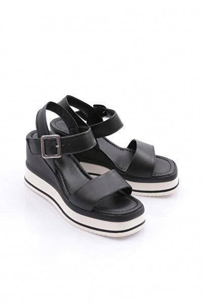 DGN 400-24170 Kadin Mega Kalin Taban Sandalet