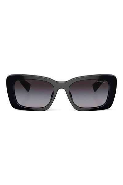 Miu Miu Mu 07ys 1ab5/d1 53 Model Sunglasses