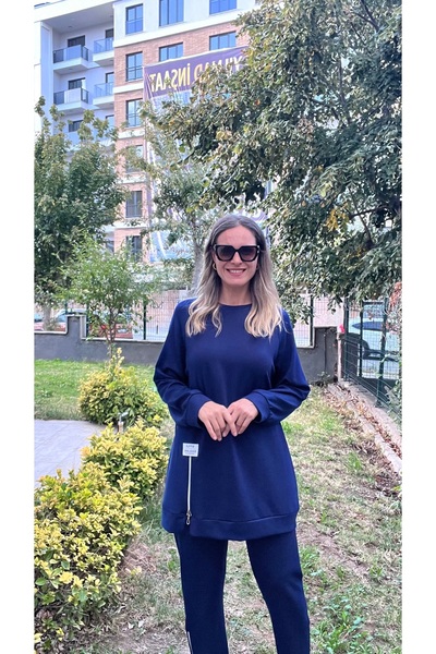 LUSS Paça fermuar detaylı eşofman takımı