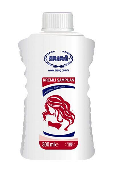 Ersağ Shampoo with Cream 300 ml (Please Read the Use Way) Official Distributor Product