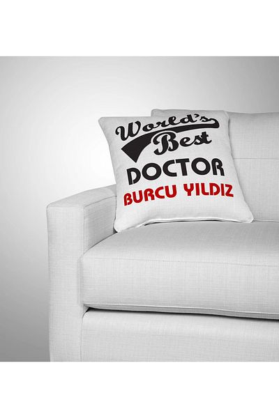 Sevimli Hediye World's Best Doctor Pillow