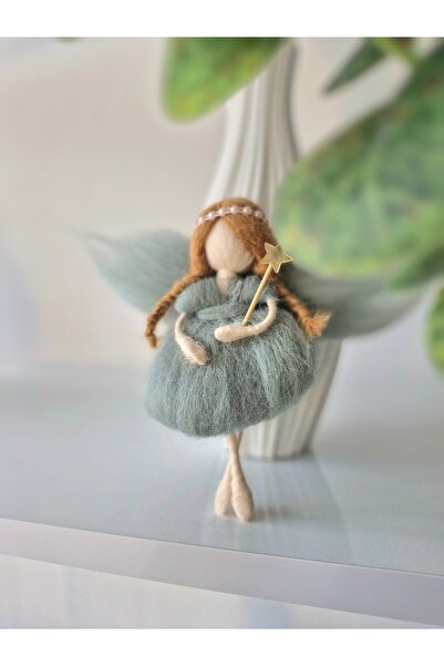 Genel Markalar El yapımı keçe peri kızı,keçe bebek