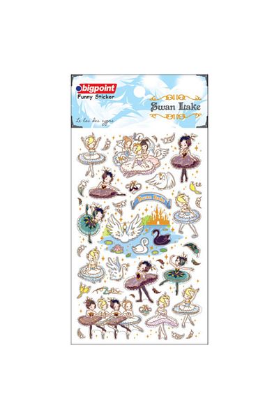 Bigpoint Pack of 15 Swan Lake Stickers