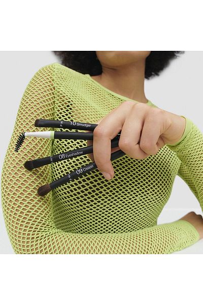 SEPHORA COLLECTION Carest Cosmetic - Intuitive Eye Brush Set, Flawless Result