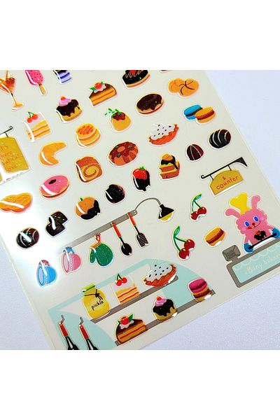 Bigpoint Pack of 15 Bath Oven Stickers