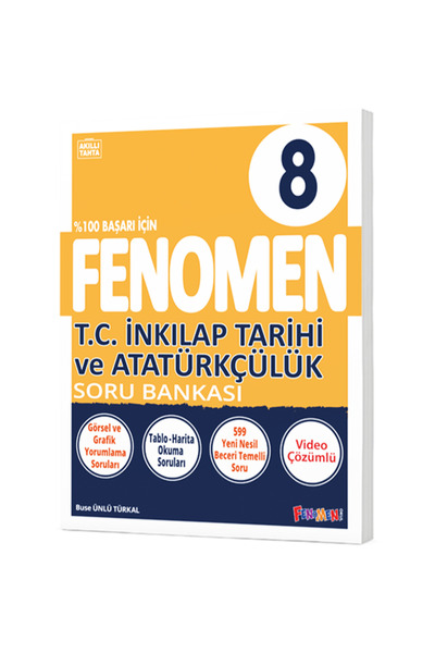 Fenomen Yayıncılık 8. Sınıf T.C. İnkılap Tarihi ve Atatürkçülük Fenomen Soru ...