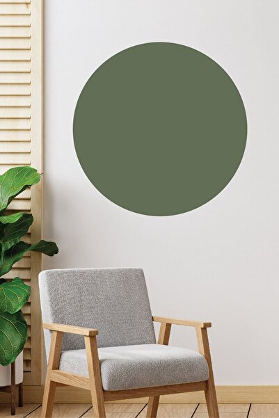 KanvasSepeti ورق جدران من القماش ذاتي اللصق، دائرة كاملة، جدار على طراز بوهو بوهيمي