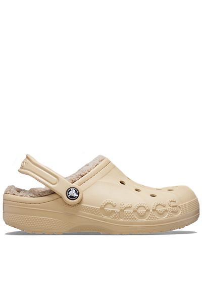 Crocs Baya Lined Clog Furry Home and Outdoor Slippers