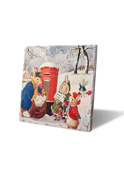 Purple Adv تصميم كوستر السنة الجديدة